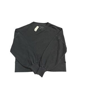 aerie charcoal grey Crewneck Sweatshirt